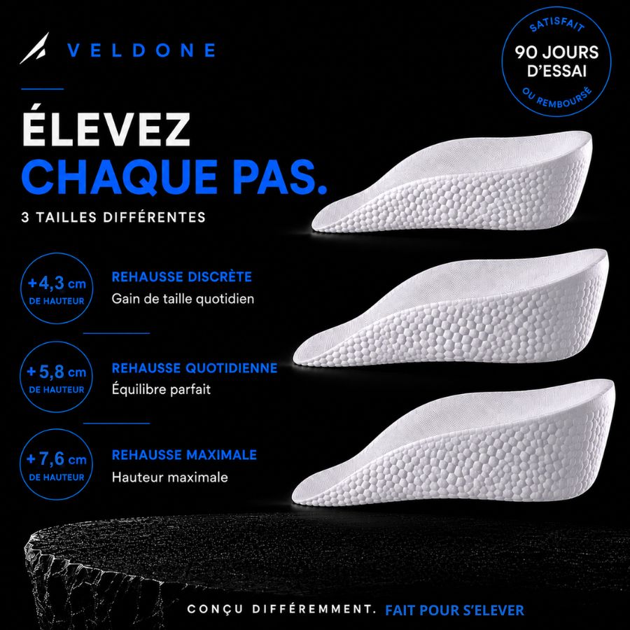 Les semelles VELDONE  1.0®